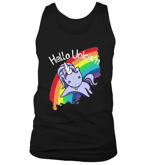 HELLO UNICORN Tank Top Unisex