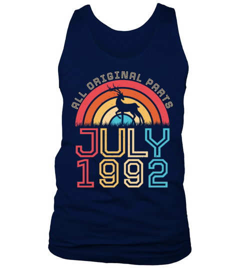 July 1992 30th Birthday Tank Top Unisex