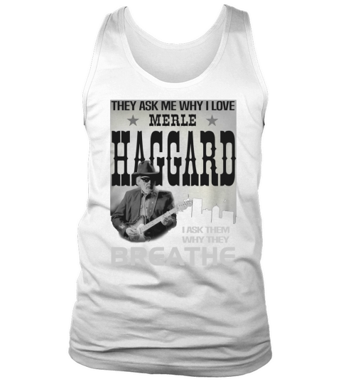 Merle Haggard (1) Tank Top Unisex