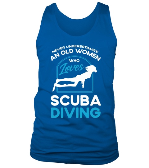 Scuba Diving Gift Underwater Lover Scuba Diver Tank Top Unisex