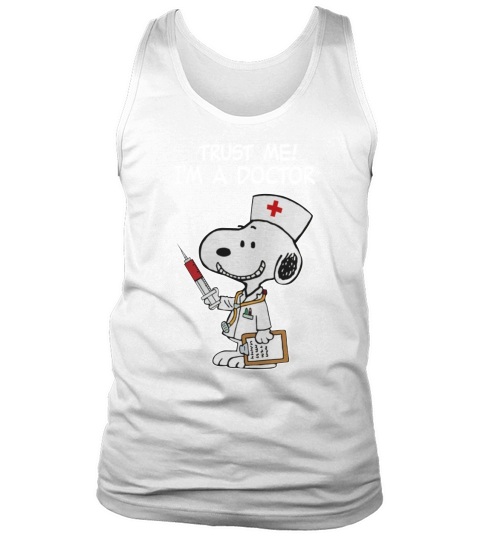 Snoopy Doctor Tank Top Unisex