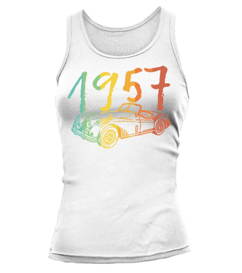 1957 Best Age Vintage Car Oldschool Tank top Woman