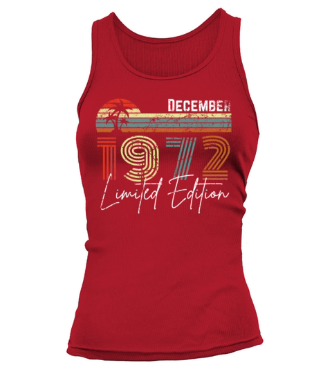40 Years December 1982 Vintage Limited Edition Tank top Woman