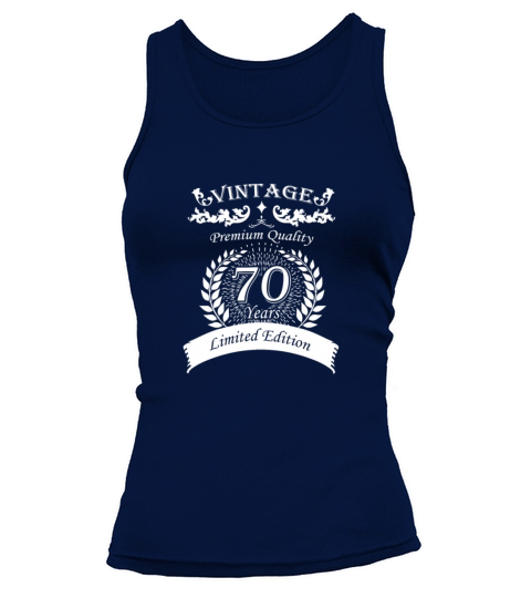 70th Birthday Gifts Vintage Premium Tank top Woman