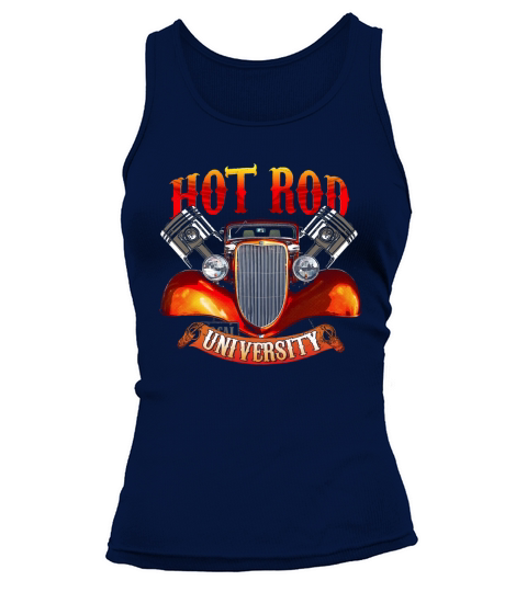 All-Over Vintage: Hot Rod University T-Shirt Tank top Woman