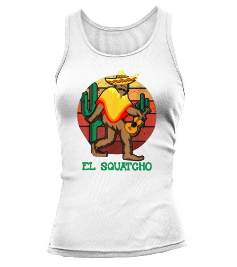 Bigfoot El Squatcho Vintage shirt - Baby Onesie Tank top Woman