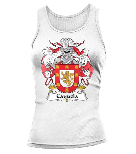 Cayuela Family Crest Spanish Family Crests Tank top Woman