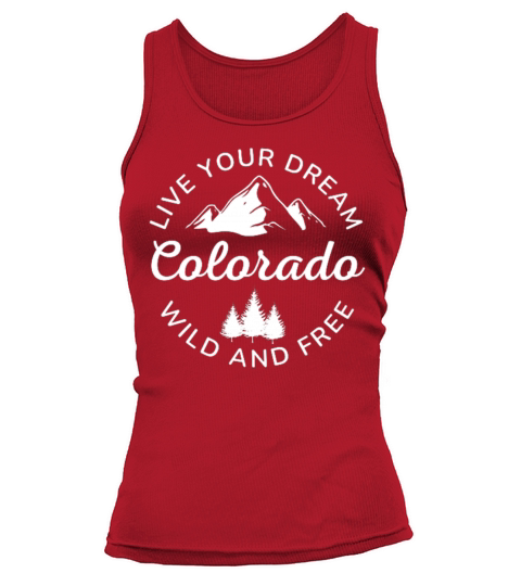 Colorado Mountains Vintage Tank top Woman