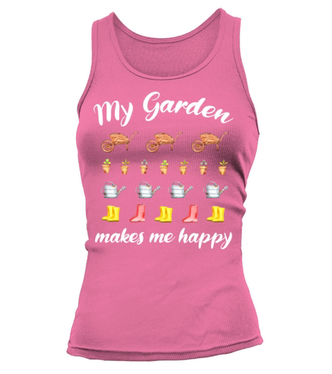 Garden Quote Hobby Gardener Gift Idea Tank top Woman