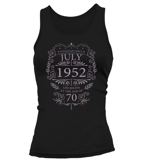 Gifts for the 70th birthday funny sayings July Tank top Woman