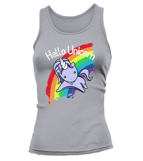 HELLO UNICORN Tank top Woman