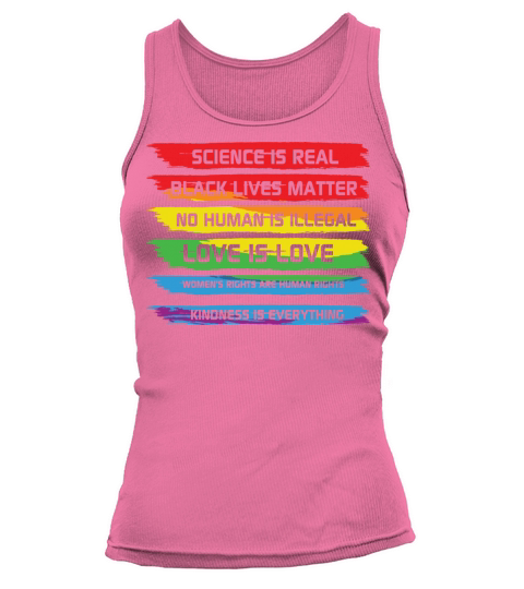 LBGT Flag Gay Pride Human Vintage Rainbow Tank top Woman