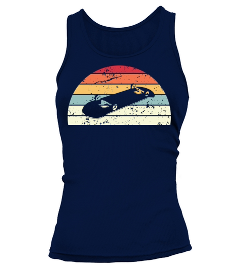 Retro Skating Sunset Vintage Skate Sunrise Tank top Woman