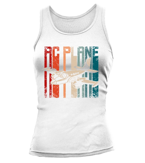Retro Vintage RC Plane Tank top Woman