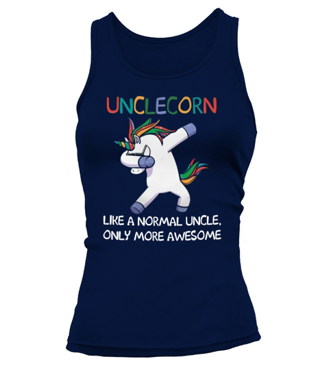 unclecorn lika a normal uncle, only more awesome Tank top Woman