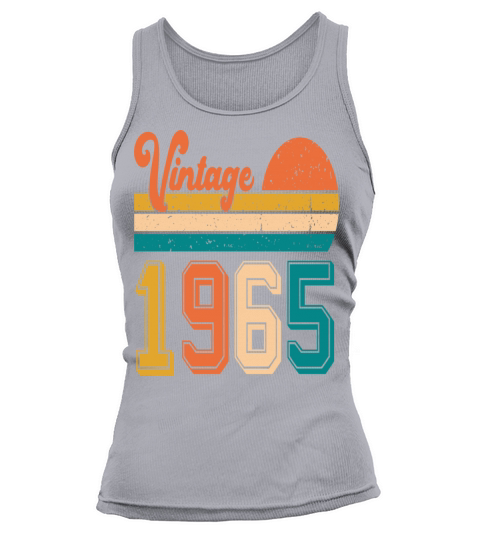 Vintage 1965 birthday gift Tank top Woman