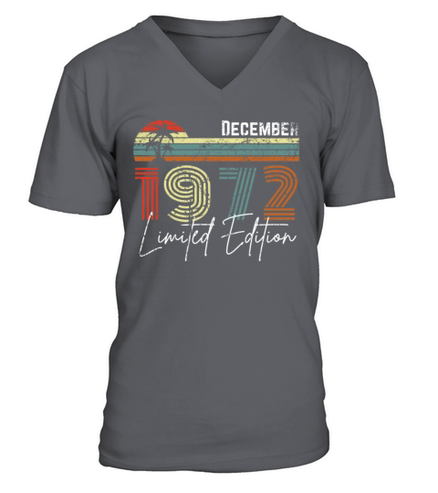 40 Years December 1982 Vintage Limited Edition V-Neck T-shirt