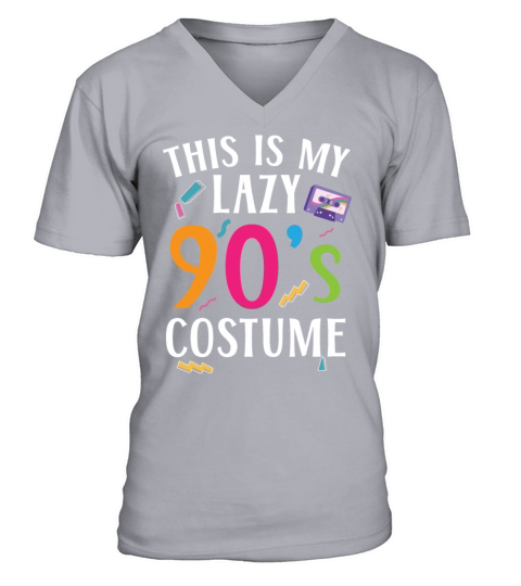 90s Vibe 1990 Vintage Nineties This Is My 90s V-Neck T-shirt