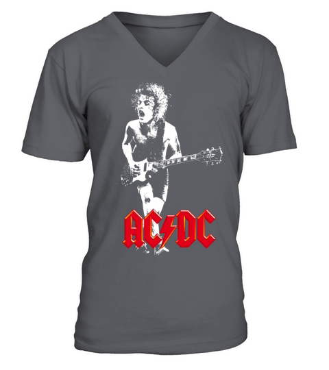 ACDC Angus V-Neck T-shirt