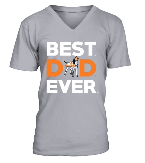 Best Dad Tennessee Volunteers Ever T V-Neck T-shirt
