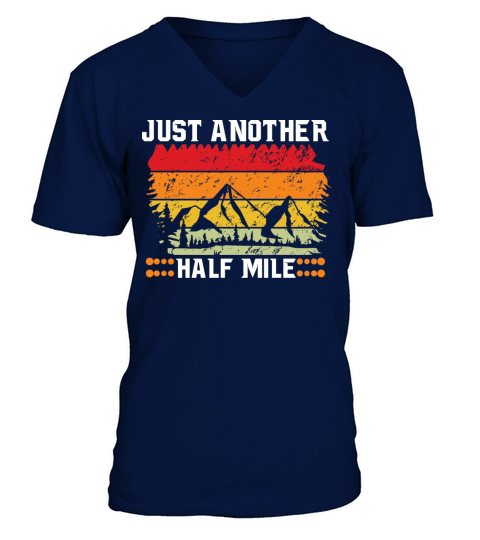 JUST ANOTHER HALF MILE V-Neck T-shirt