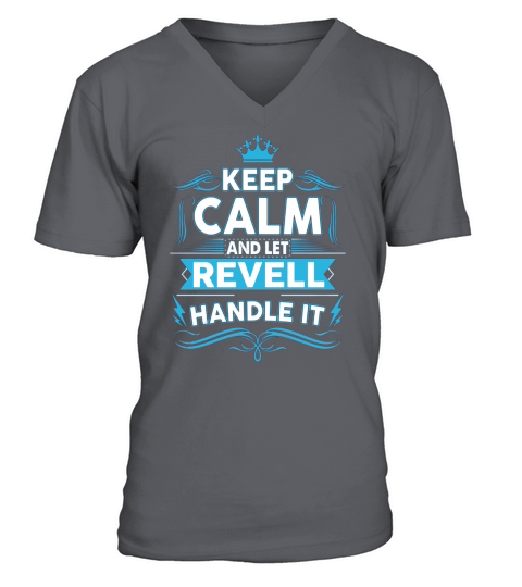 Keep calm REVELL, REVELL tshirt V-Neck T-shirt