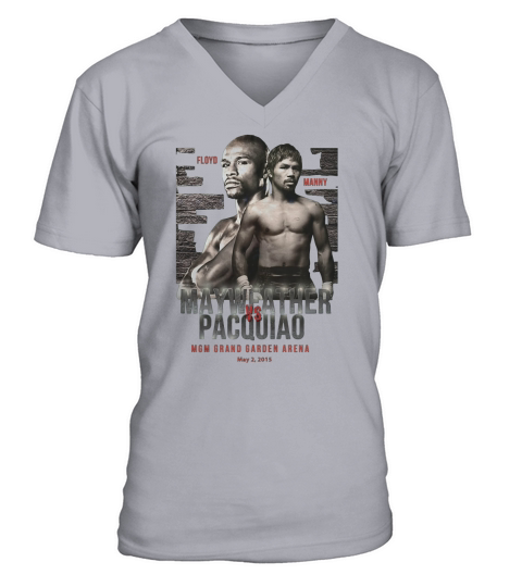 Mayweather Vs Pacquiao Shirt V-Neck T-shirt
