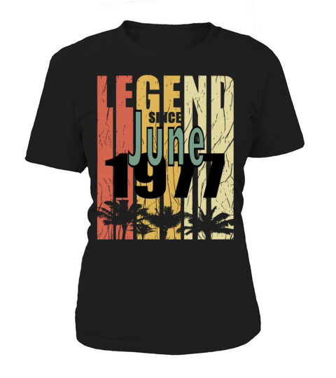 1977 vintage born in June gift Women's T-Shirt
