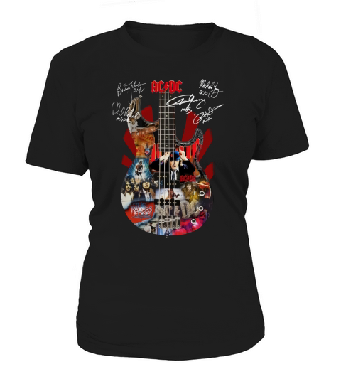 ACDC Guitarist Signatures shirt Women's T-Shirt