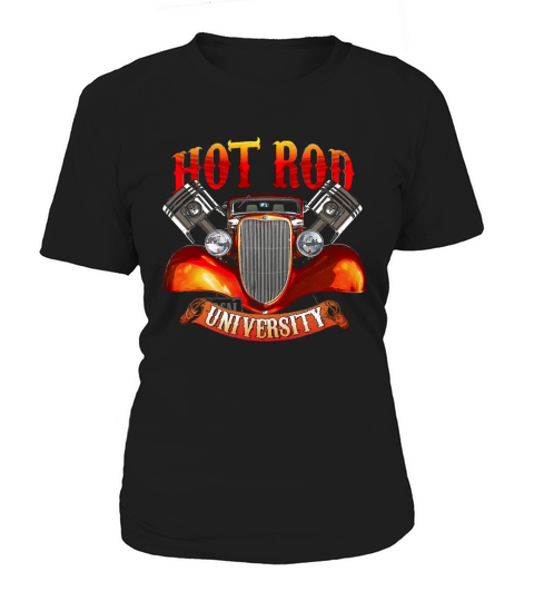 All-Over Vintage: Hot Rod University T-Shirt Women's T-Shirt