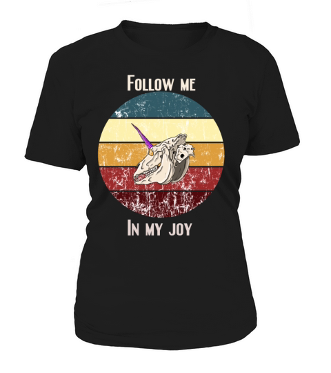 Halloween Unicorn Skull Sunset Costume Women's T-Shirt