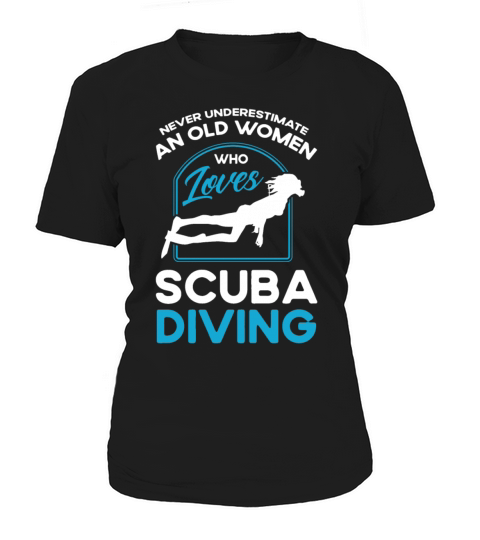Scuba Diving Gift Underwater Lover Scuba Diver Women's T-Shirt