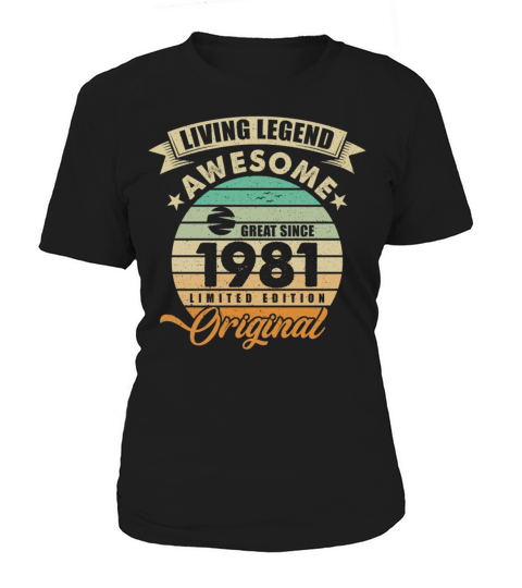 Vintaga 1981 Birthday Women's T-Shirt