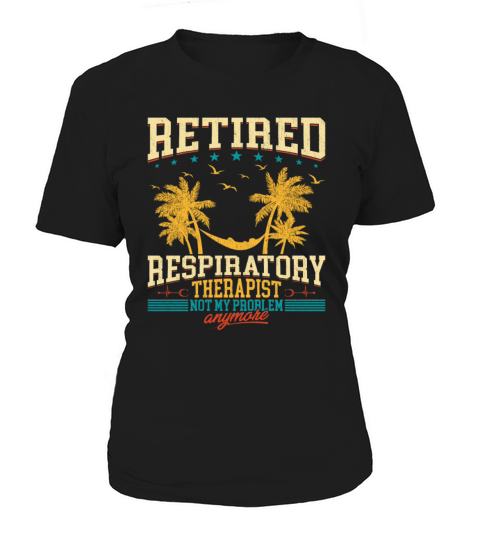 Vintage Style Retired Respiratory Therapist RT Women's T-Shirt