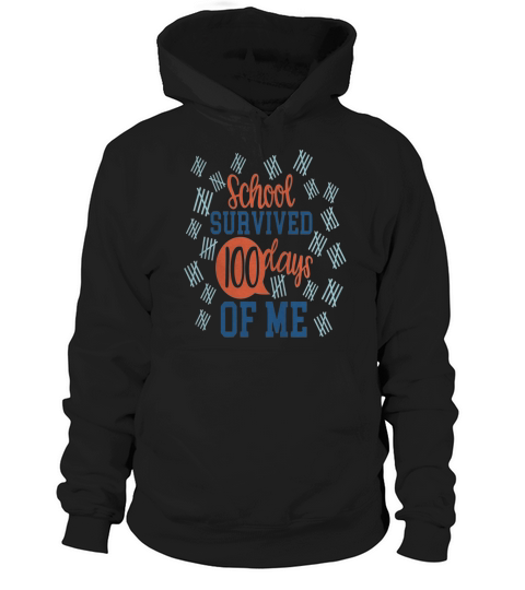 100 Days Of School Hoodie Unisex
