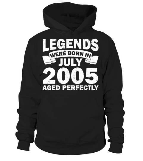 17th birthday July vintage 2005 gift idea Hoodie Unisex