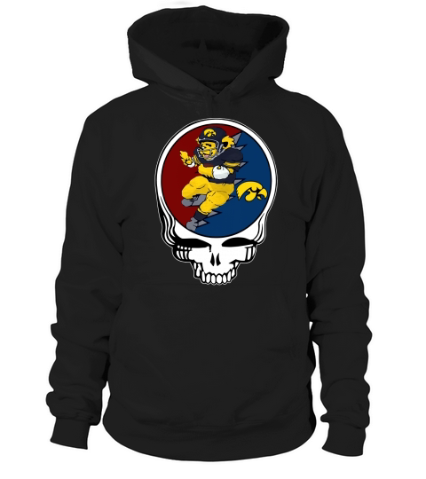 GratefulDead Iowa Hawkeyes Hoodie Unisex