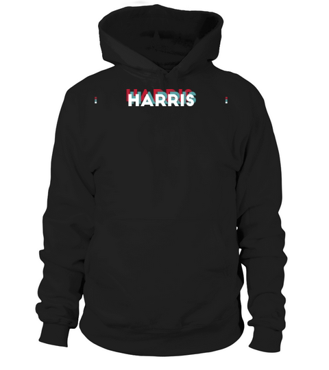 Harris Name - Funny Name Harris 80s theme Hoodie Unisex