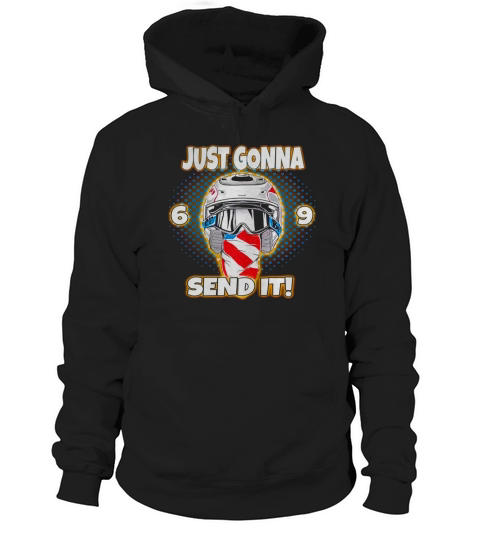 Just Gonna Send It Uncle Ronnie Mac 69 Dirt Bike Hoodie Unisex