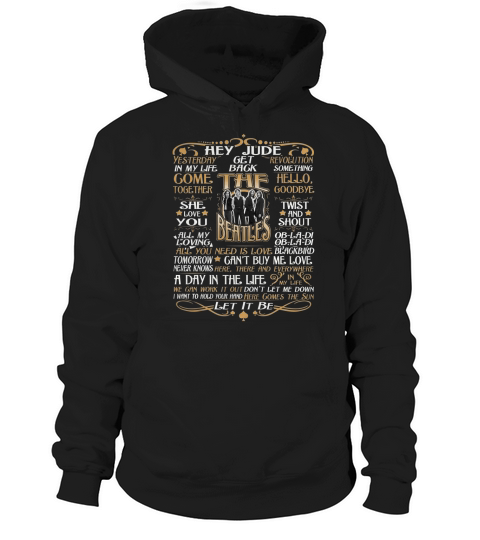 Limited Editon! Must have shirt for The Beatles Fans Hoodie Unisex