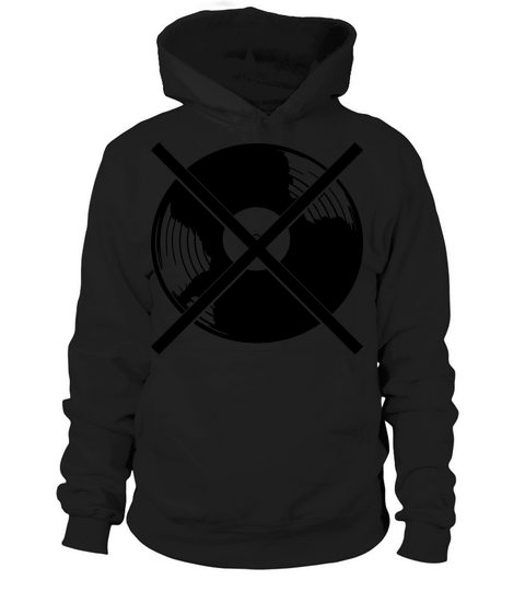 No vinyl record music Hoodie Unisex