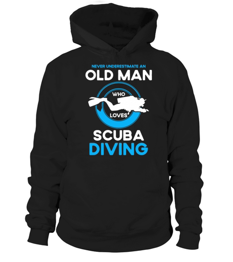 Scuba Diving Gift Underwater Lover Scuba Diver Hoodie Unisex