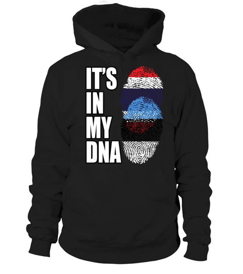 Thai And Estonian Vintage Heritage DNA Flag Hoodie Unisex
