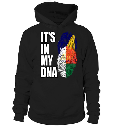 Tokelauan And Malagasy Mix Heritage DNA Flag Hoodie Unisex