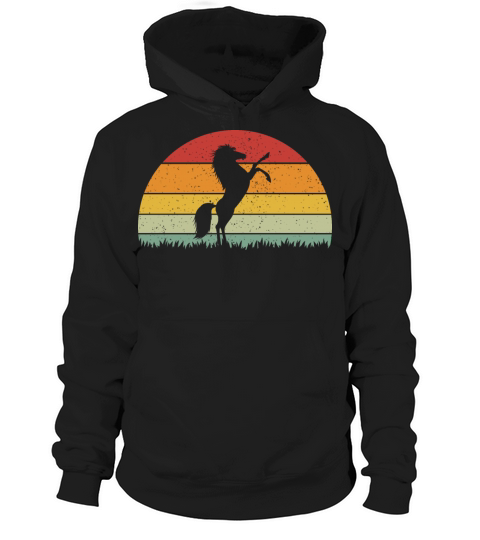 Vintage Retro Horse Vintage Horse Hoodie Unisex