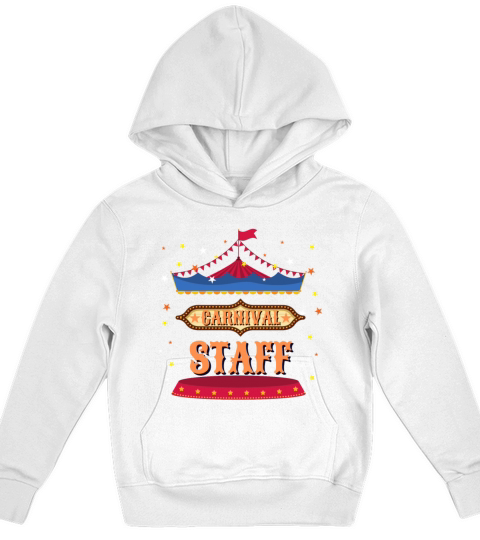 Carnival Staff Circus Event Security Ringmaster Lo Kids Hoodie