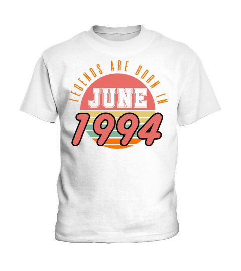 1994 vintage born in June gift Kids T-Shirt