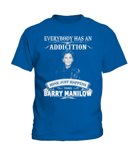 Barry Manilow addiction Kids T-Shirt