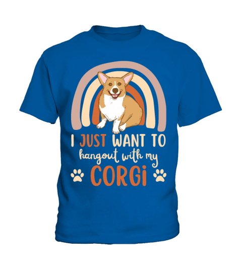 Cute Welsh Corgi Lover Kawaii Kids T-Shirt