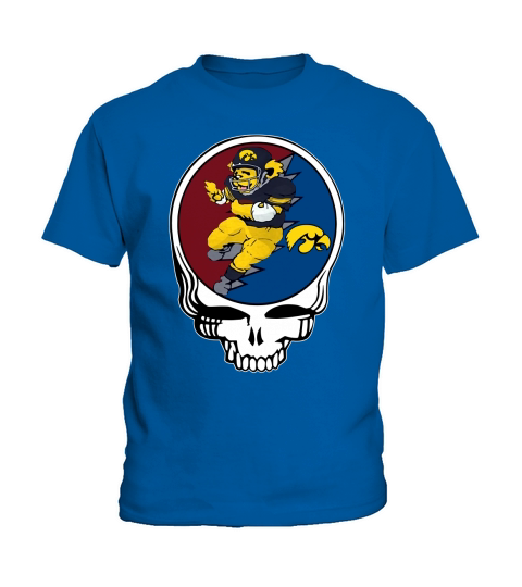 GratefulDead Iowa Hawkeyes Kids T-Shirt